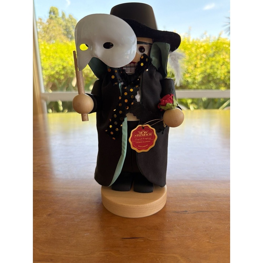 NWT Steinbach‎ Chubby Phantom of the Opera Nutcracker 11"